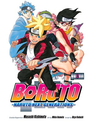 cover image of Boruto: Naruto Next Generations, Volume 3